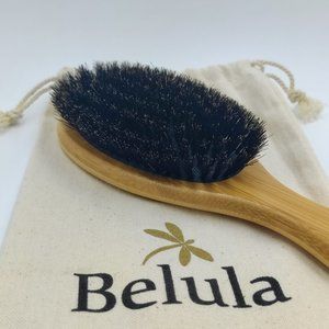 Belula 100% Boar Bristle Hair Brush